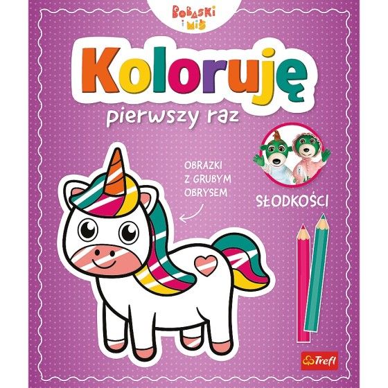 Trefl Koloruję pierwszy raz. Słodkości