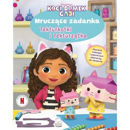 Trefl Koci Domek Gabi. Mruczące zadanka Tekturkotki i Tekturzątka