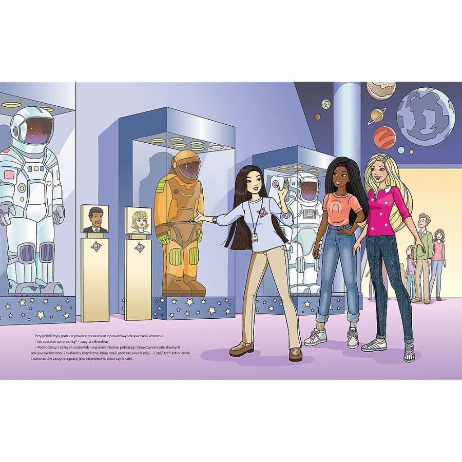Trefl Barbie. Możesz zostać astronautką