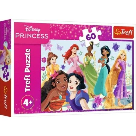 Trefl Puzzle 60el. Ksieżniczki w akcji