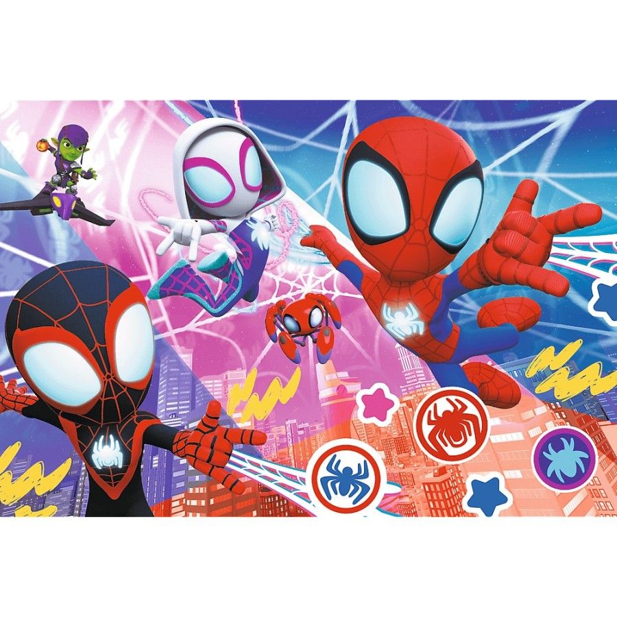 Trefl Puzzle 60el. Bohaterska przygoda Spidey