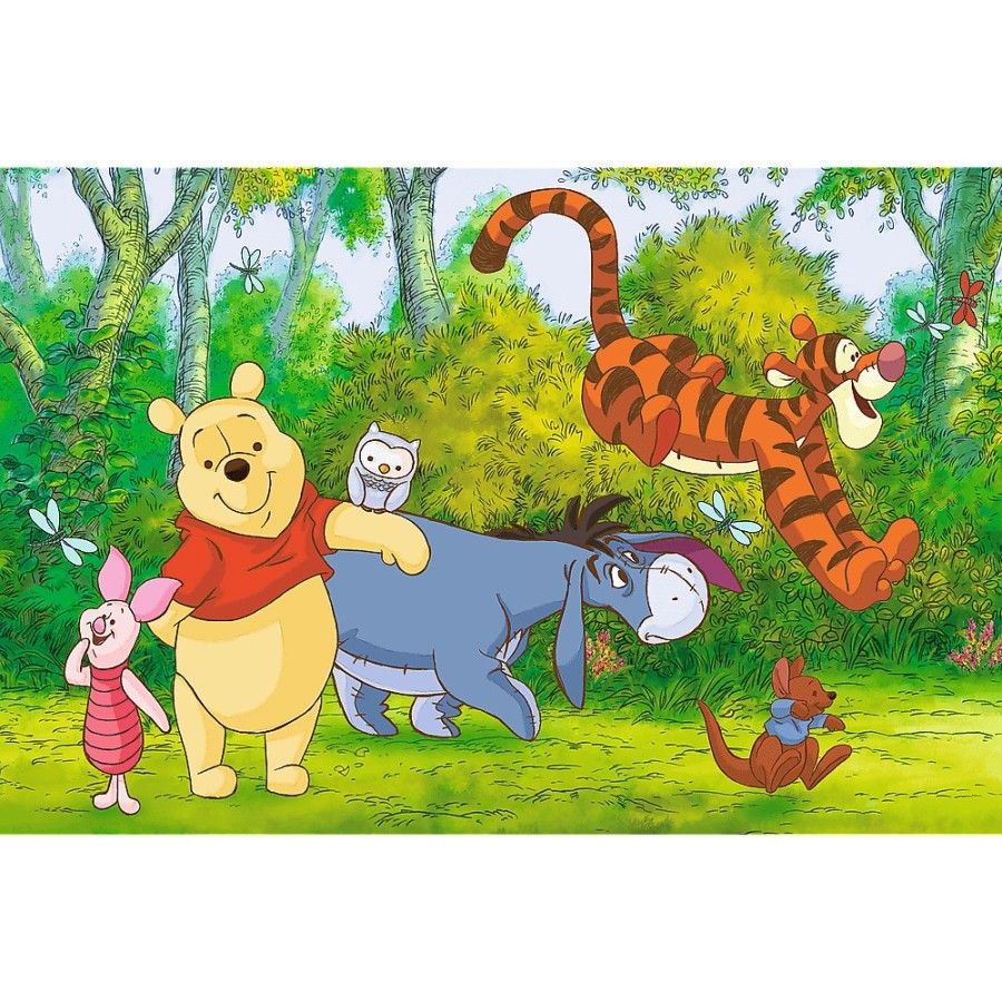 Trefl Puzzle 60el. Smaczny miodek Kubuś Puchatek