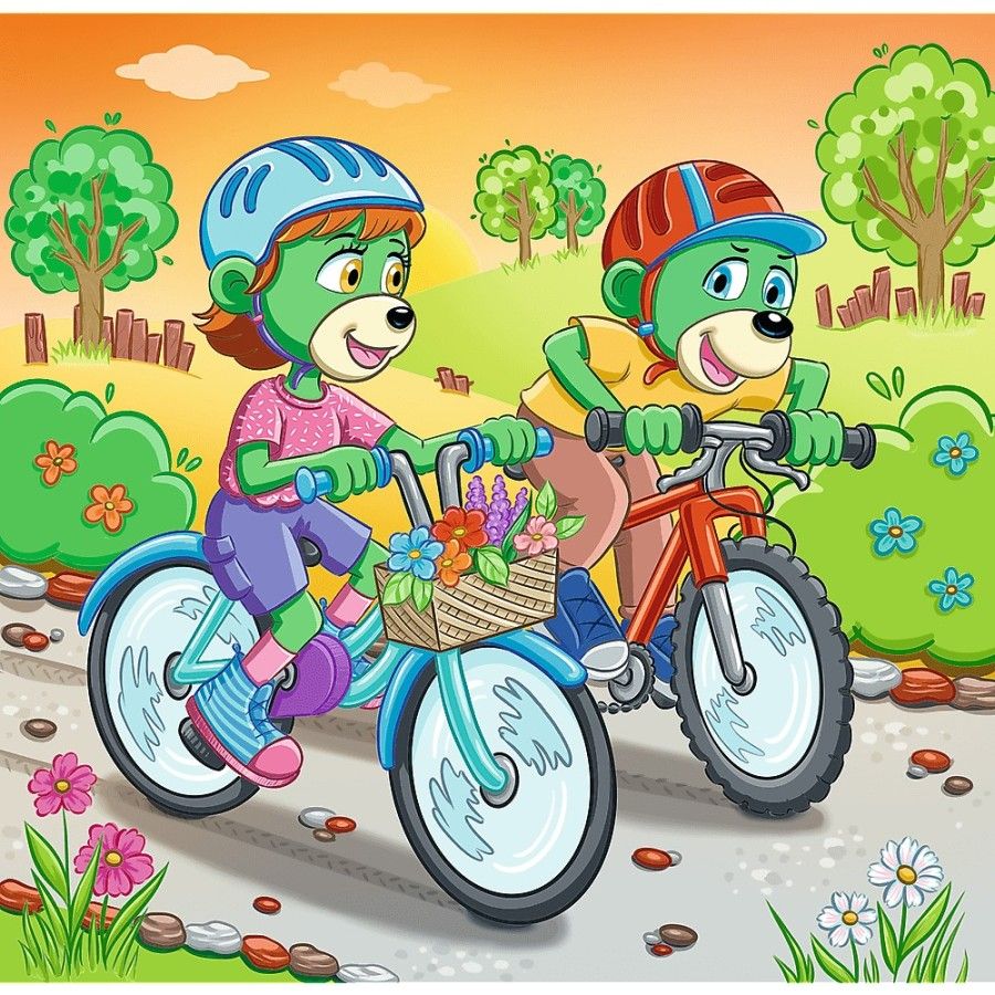 Trefl Puzzle 3w1 Poznaj Trefliki
