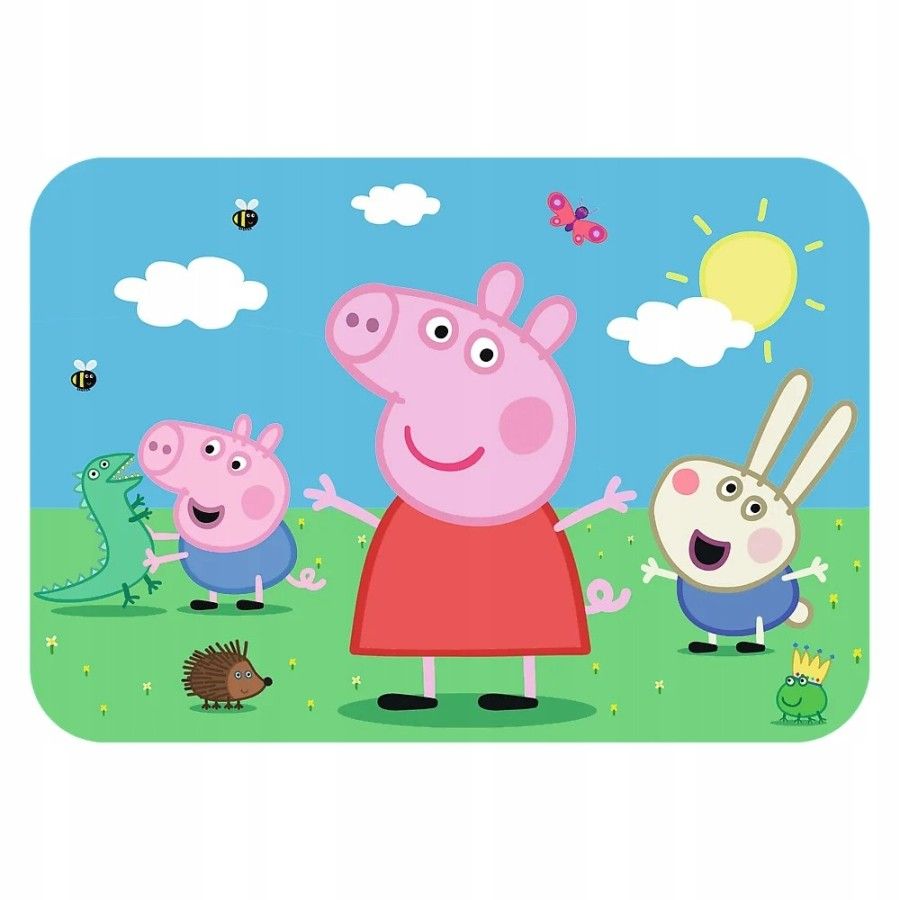 Trefl Puzzle Drewniane 24el. Świnka Peppa Poznaj uroczą Peppę