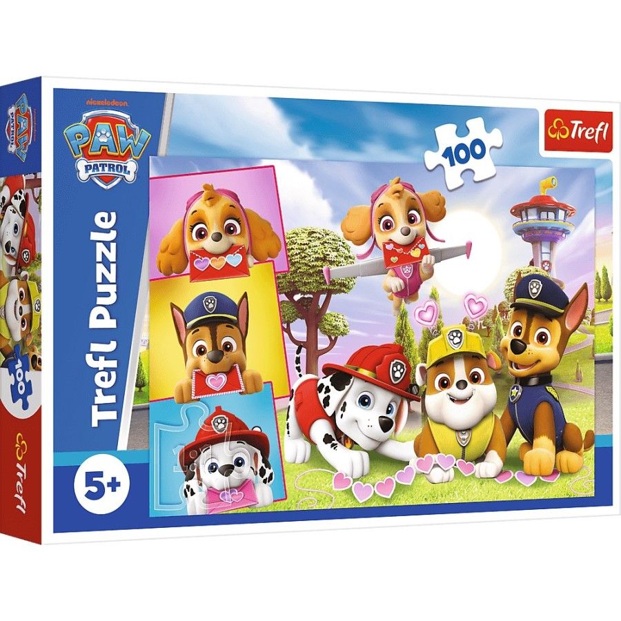 Trefl Puzzle 100el. Psi Patrol Nieustraszone dziewczy