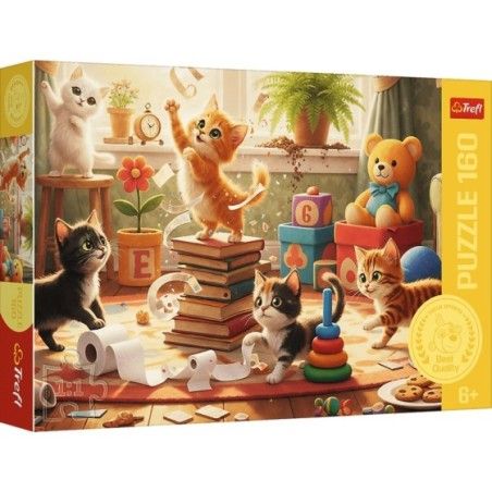 Trefl Puzzle 160el. Kocie psoty