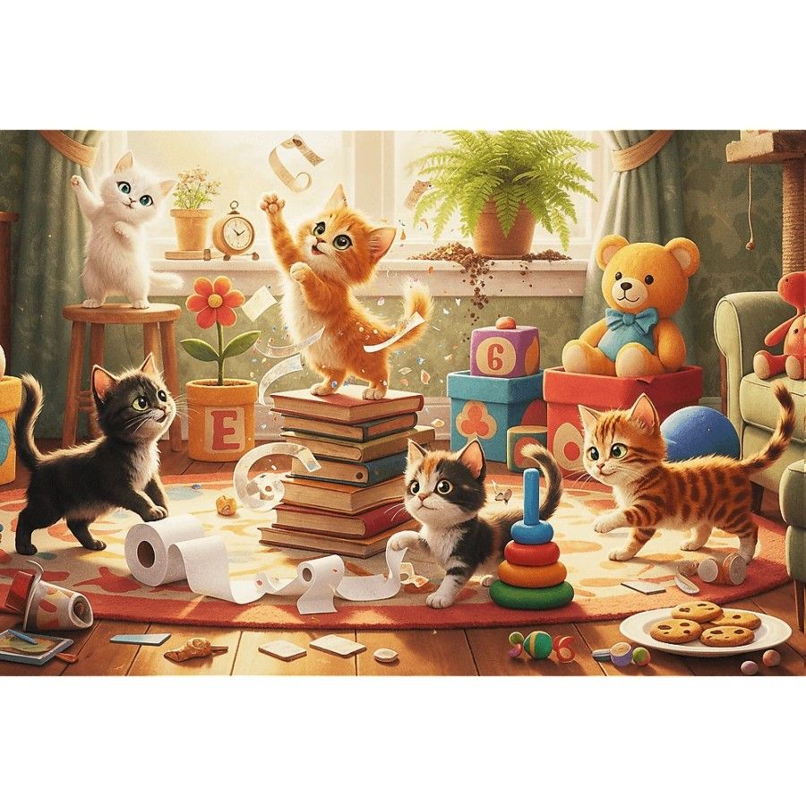 Trefl Puzzle 160el. Kocie psoty