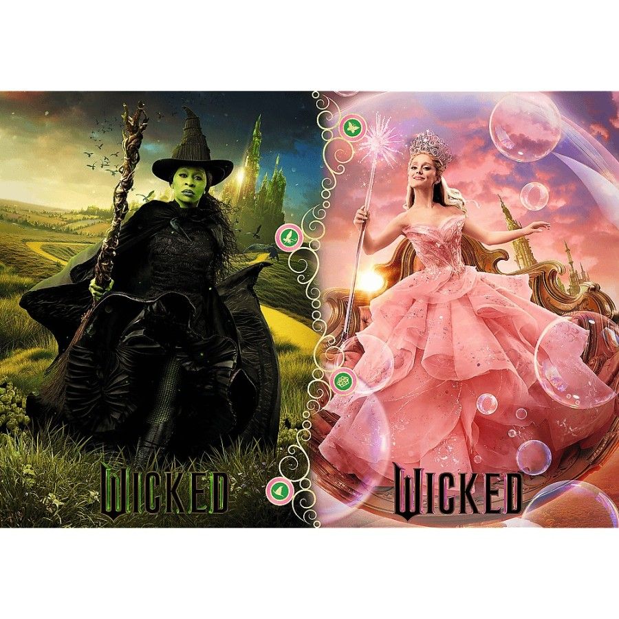 Trefl Puzzle 1000el. Trefl Premium Plus Wicked: Elphaba & Glinda