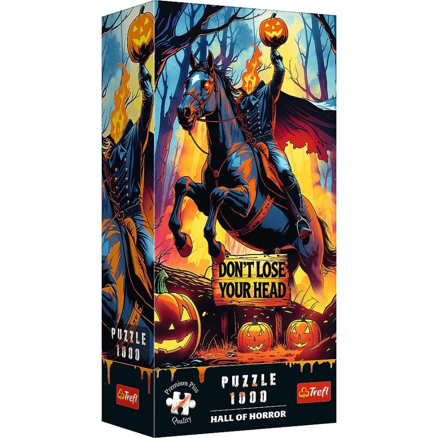 Trefl Puzzle 1000el. Premium Plus Hall of Horror: Jeździec bez Głowy