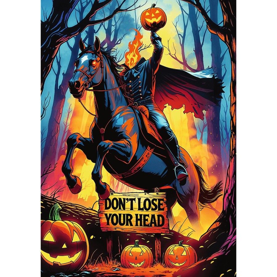 Trefl Puzzle 1000el. Premium Plus Hall of Horror: Jeździec bez Głowy