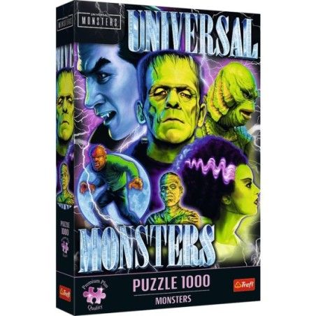 Trefl Puzzle 1000el. Premium Plus Potwory