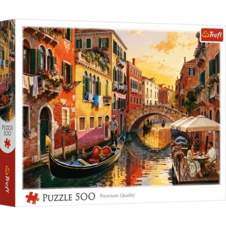 Trefl Puzzle 500el. Wenecja o zachodzie słońca