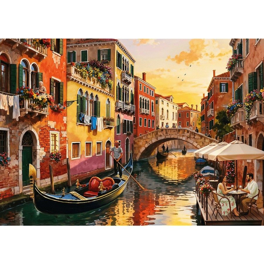 Trefl Puzzle 500el. Wenecja o zachodzie słońca