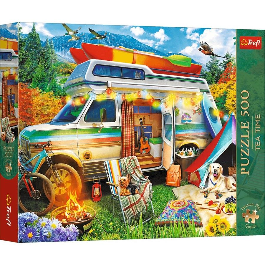 Trefl Puzzle 500el. Trefl Premium Plus Tea Time: Kamper