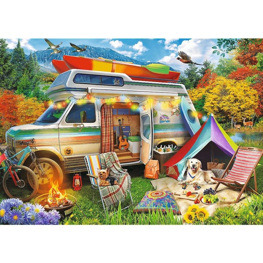 Trefl Puzzle 500el. Trefl Premium Plus Tea Time: Kamper
