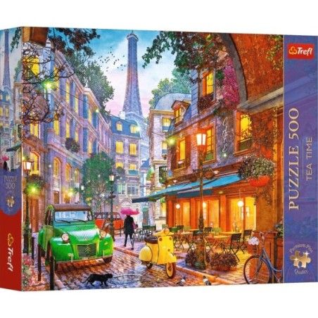 Trefl Puzzle 500el. Trefl Premium Plus Tea Time Kawiarnia w Paryżu