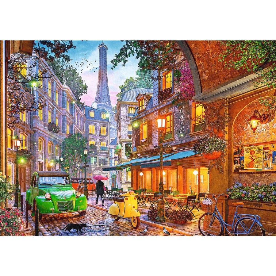 Trefl Puzzle 500el. Trefl Premium Plus Tea Time Kawiarnia w Paryżu