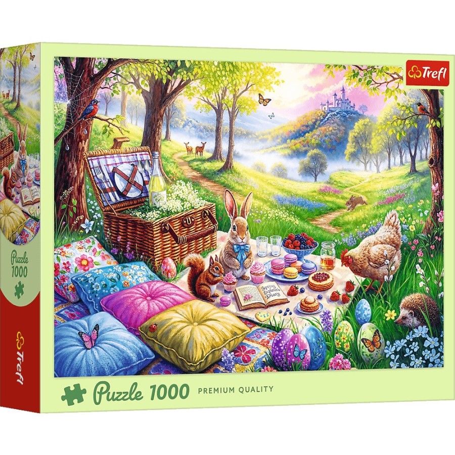 Trefl Puzzle 1000el. Piknik na Łące
