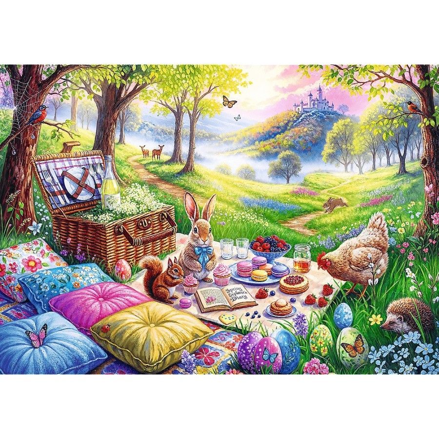 Trefl Puzzle 1000el. Piknik na Łące