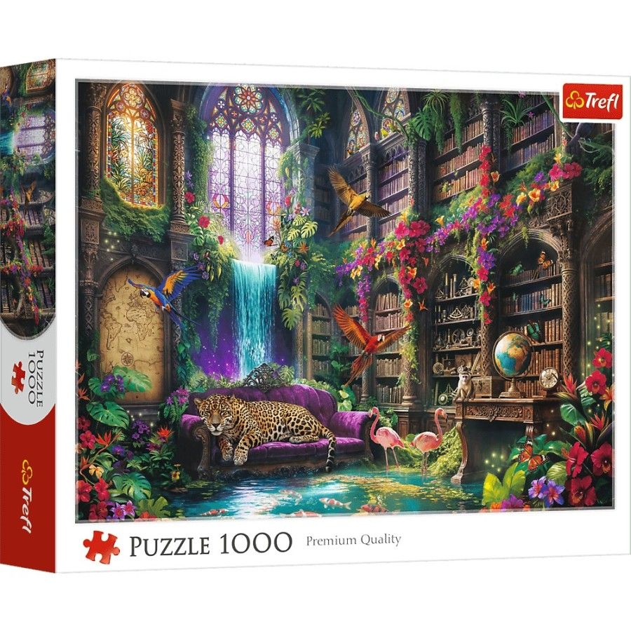 Trefl Puzzle 1000el. Magiczna biblioteka