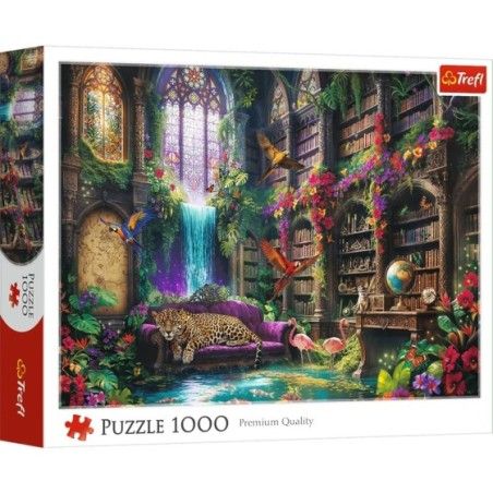 Trefl Puzzle 1000el. Magiczna biblioteka