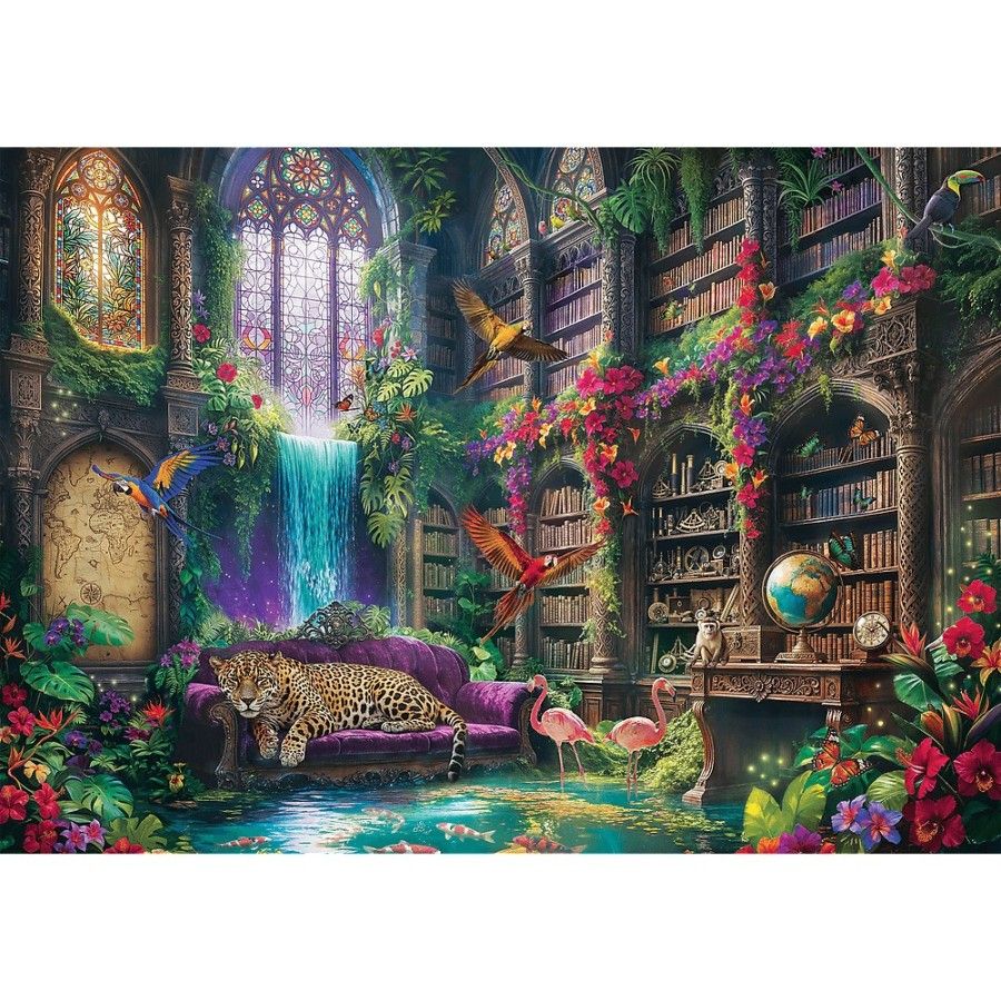 Trefl Puzzle 1000el. Magiczna biblioteka