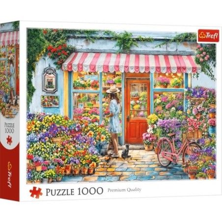 Trefl Puzzle 1000el. Kwiaciarnia