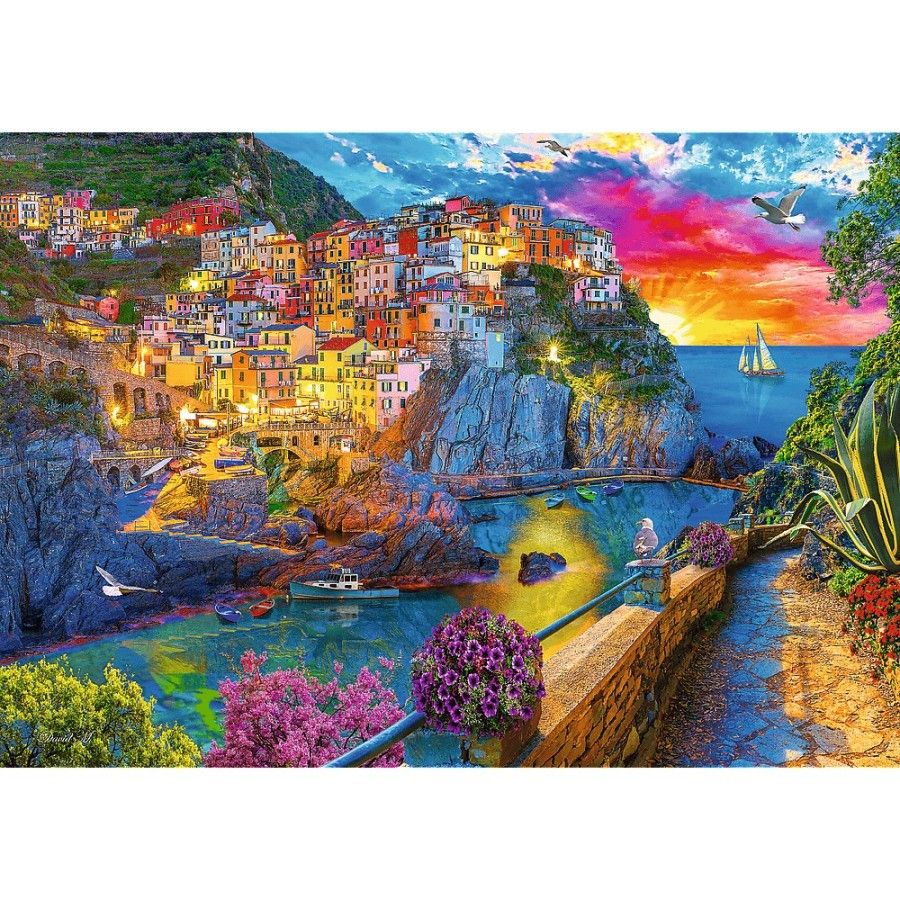 Trefl Puzzle 1000el. Wieczorny spacer po Cinque Terre