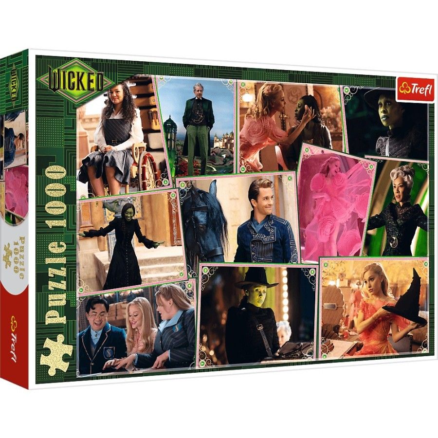 Trefl Puzzle 1000el. Wicked: Kadry filmowe