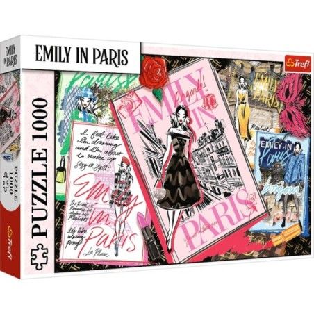 Trefl Puzzle 1000el. Emily w Paryżu, Magazyn Mody