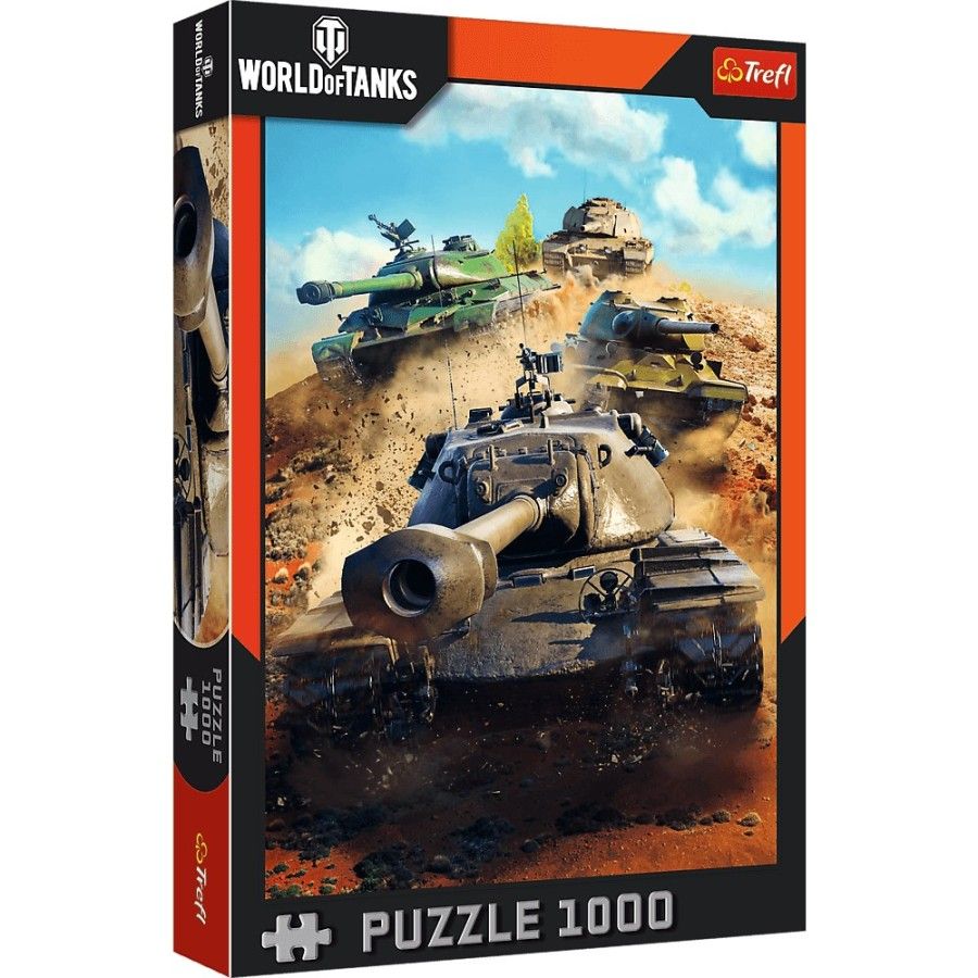Trefl Puzzle 1000el. World of Tanks: Czołgi w boju