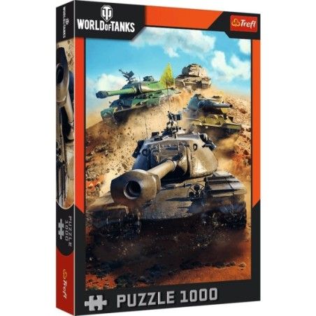 Trefl Puzzle 1000el. World of Tanks: Czołgi w boju