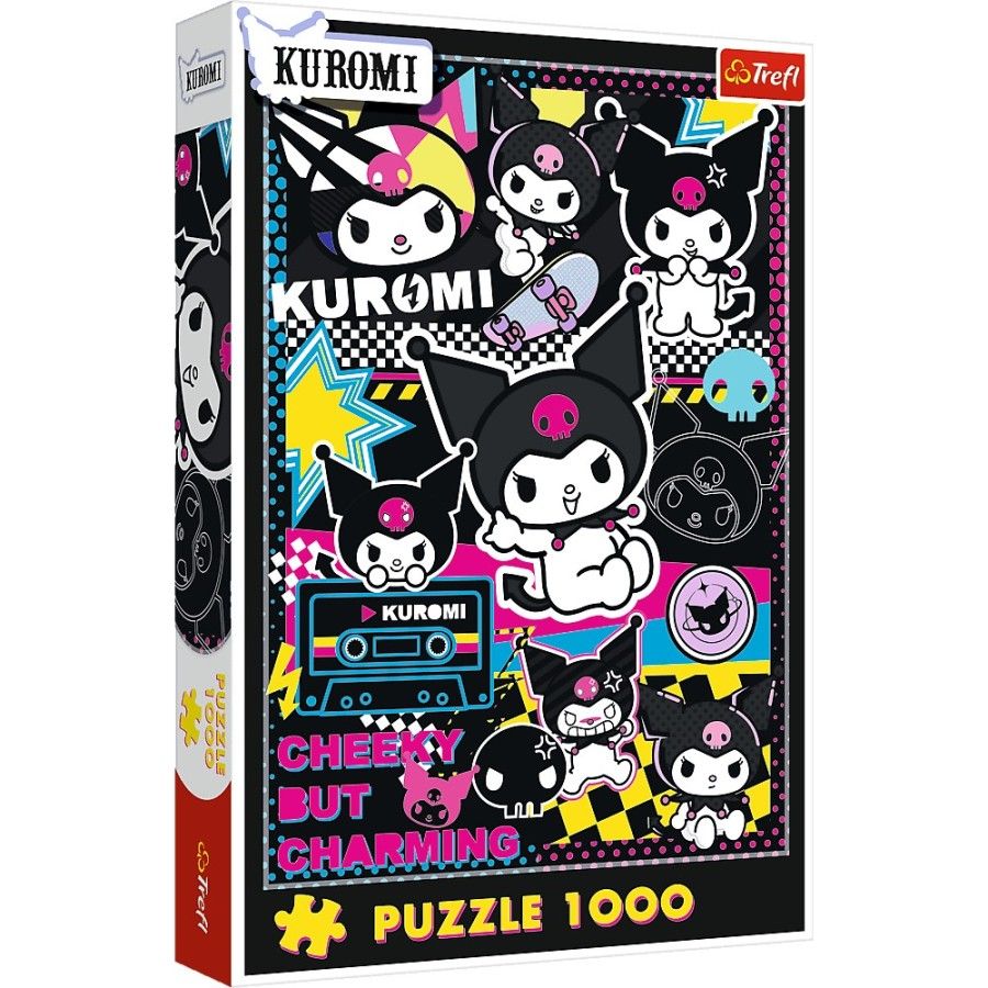 Trefl Puzzle 1000el. W świecie Kuromi