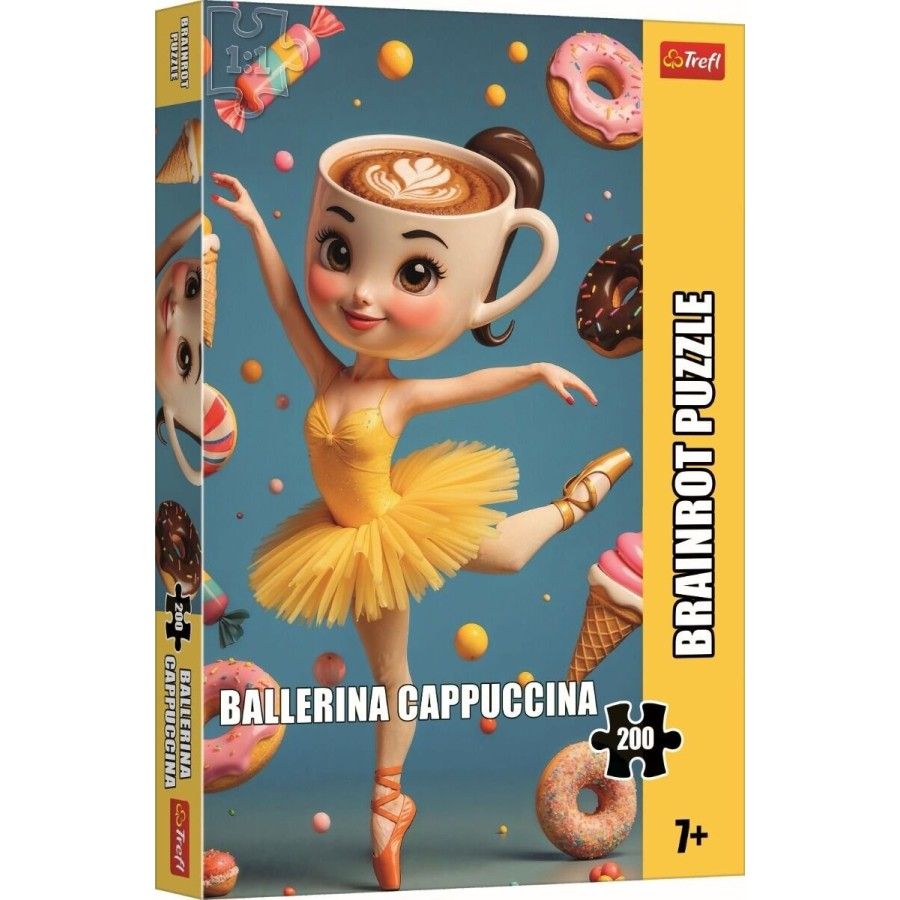 Trefl Puzzle 200el. BrainRots Ballerina Cappuccina