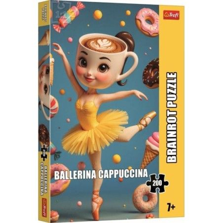 Trefl Puzzle 200el. BrainRots Ballerina Cappuccina