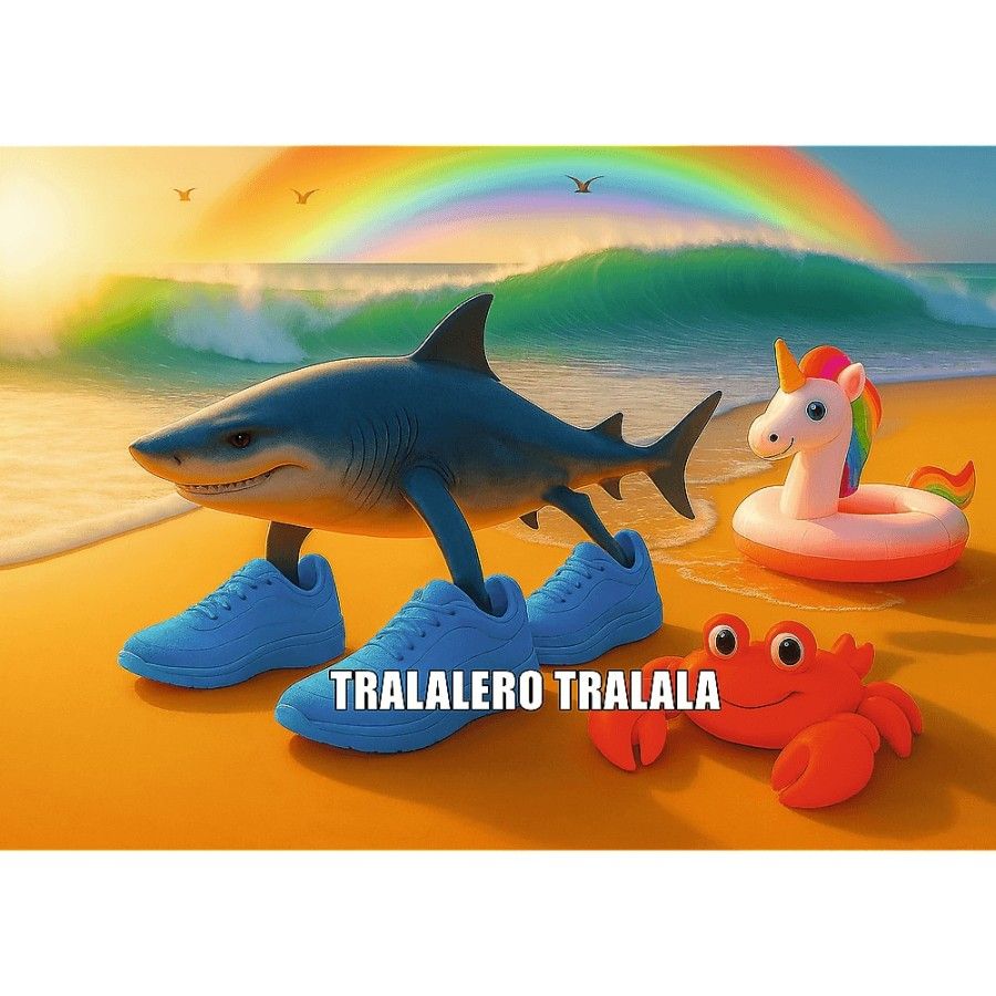 Trefl Puzzle 200el. BrainRots Tralalero Tralala