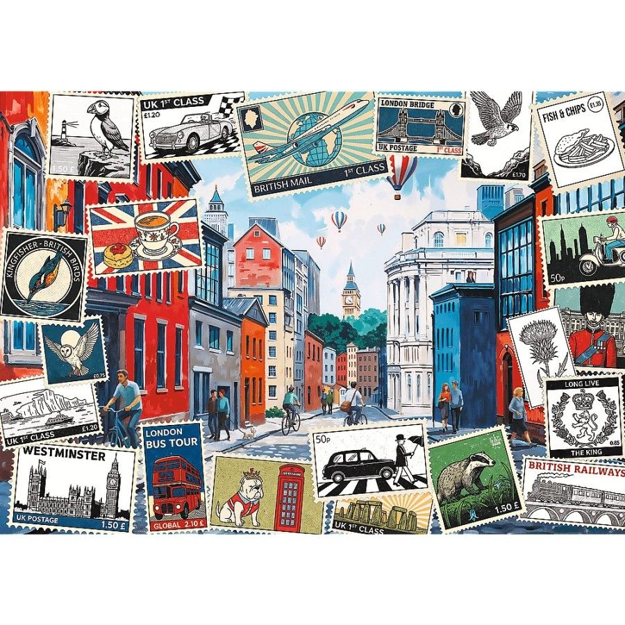 Trefl Puzzle 500el. Creative Pozdrowienia z Londynu