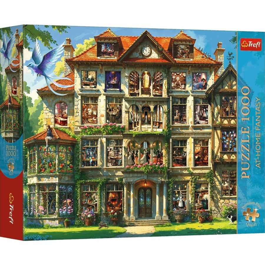 Tref: Puzzle 1000el. Premium Plus At-Home Rezydencja pełna sekretów