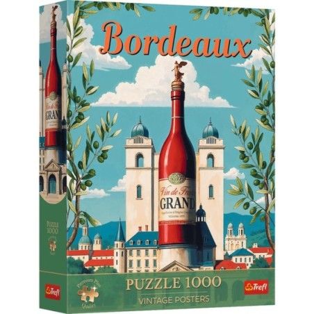 Trefl Puzzle 1000el. Premium Plus Vintage Bordeaux, Francja