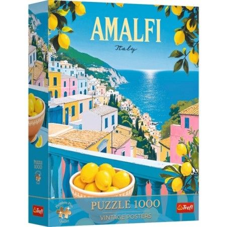 Trefl Puzzle 1000el. Trefl Premium Plus Amalfi, Włochy