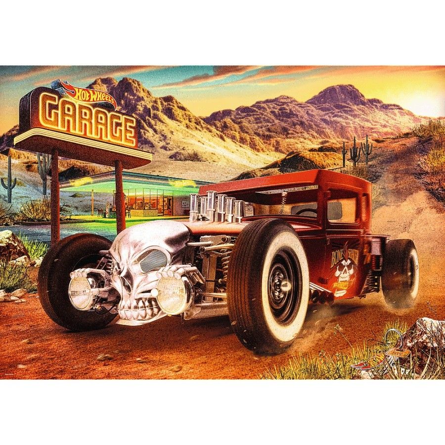 Trefl Puzzle 1000el. Trefl Premium Plus Hot Weels Bone Sharek