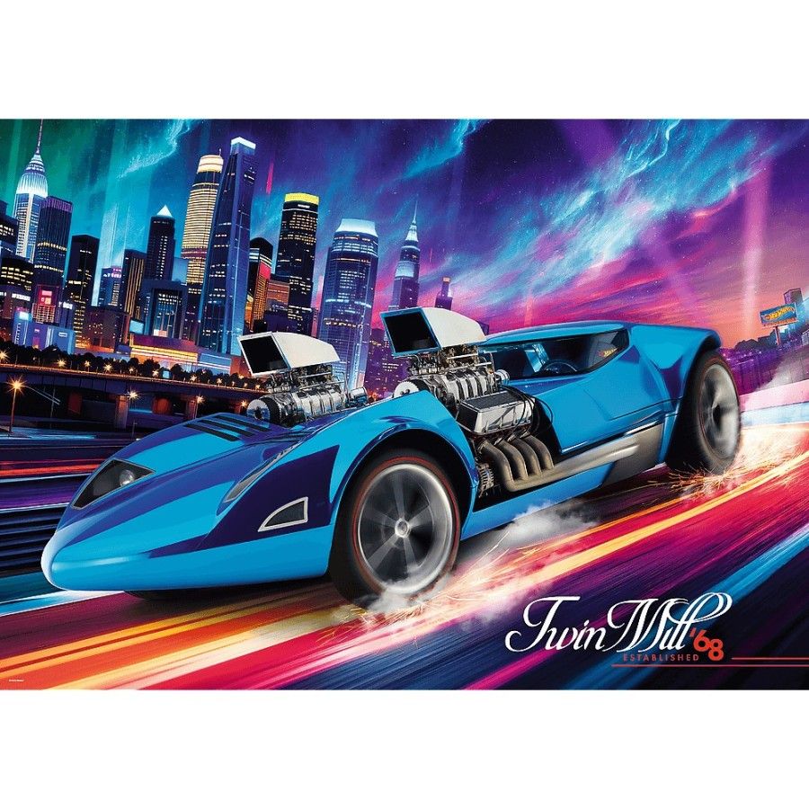 Trefl Puzzle 1000el. Trefl Premium Plus Hot Weels Twin Mill