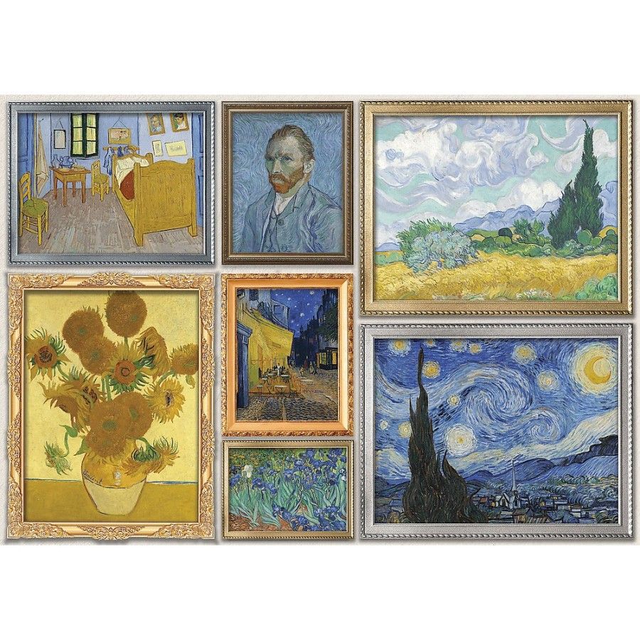 Trefl Puzzle 1000el. Art Collection Kolekcja Vincenta van Gogha