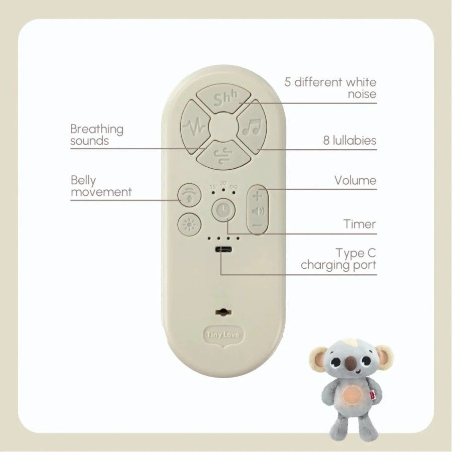 Tiny Love Pluszowa przytulanka – Przyjaciel koala