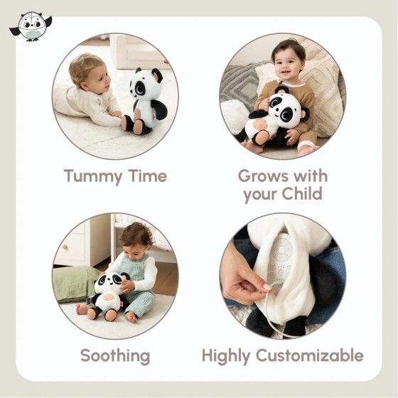 Tiny Love Pluszowa przytulanka – Przyjaciel Panda