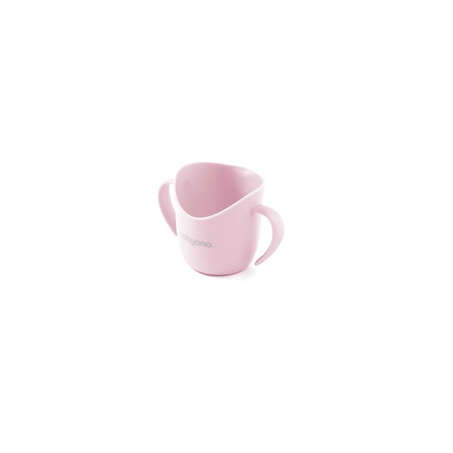 Babyono Ergonomiczny kubek treningowy FLOW PINK