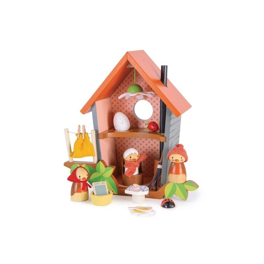 Tender Leaf Toys Gniazdko rodziny Robin