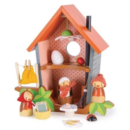 Tender Leaf Toys Gniazdko rodziny Robin