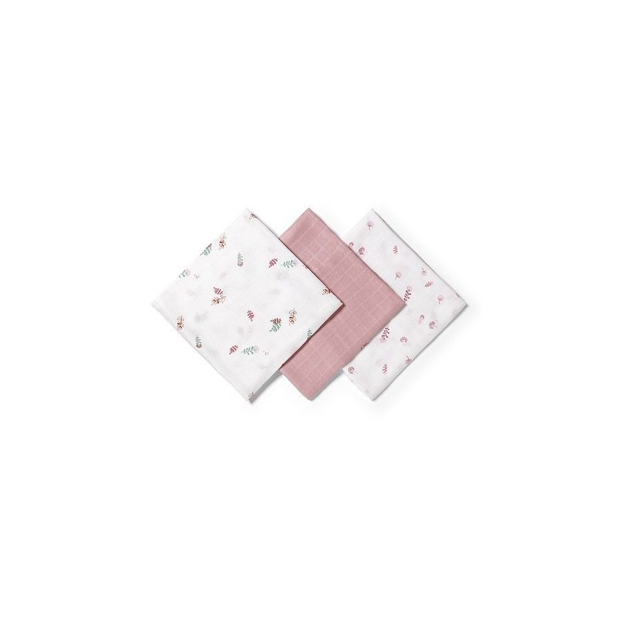 Babyono Naturalne pieluszki z włókien bambusa NATURAL BAMBOO różowy