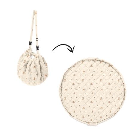 Play & Go NOOMAD SOFT Mata i Worek na Zabawki 3w1 Organic Rabbit